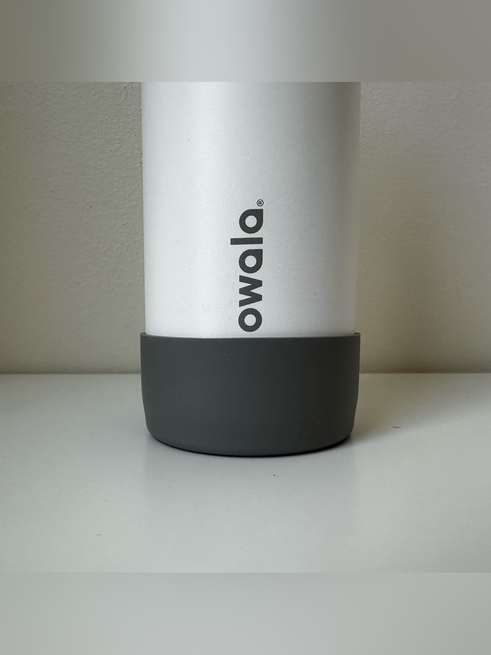Grey Silicone Boot for Water Bottle